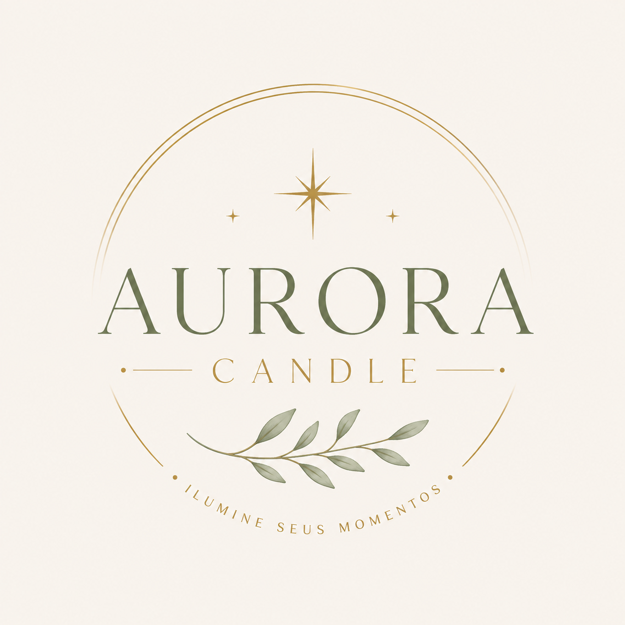 Logo oficial da Aurora Candle